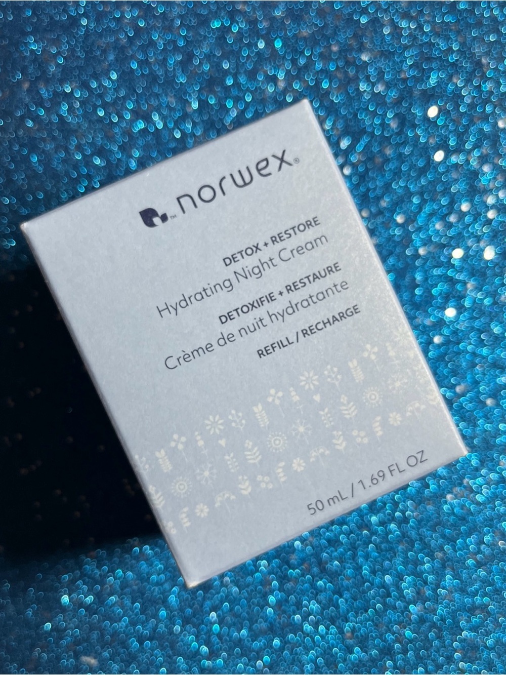 Norwex DETOX + RESTORE Hydrating Night Cream Skincare Personal refill